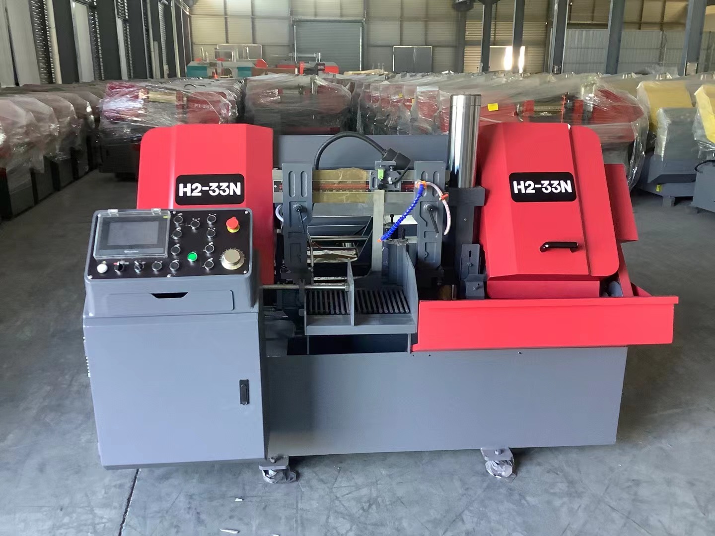 intelligent high speed band sawing machine